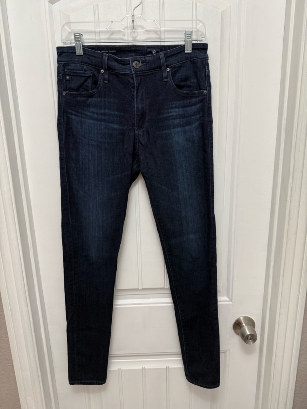 Adriano Goldschmied The Farrah Skinny Jeans Women 29 R High Rise Ankle  (35-13)